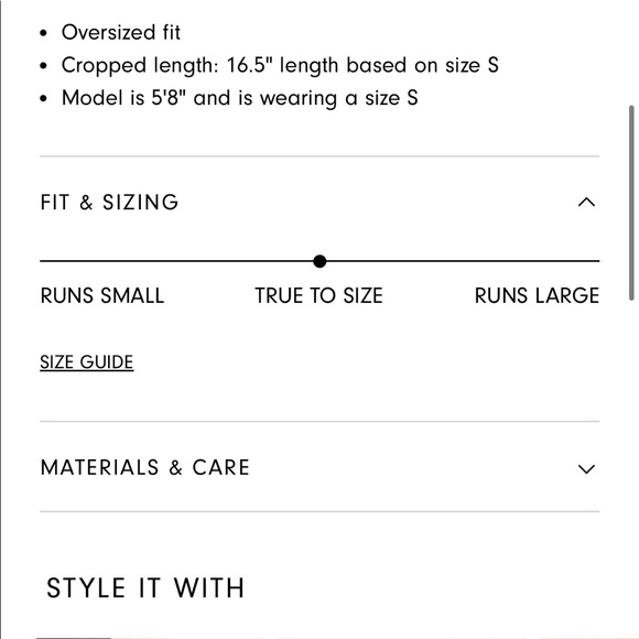 Oak + Fort Cropped Knit Shirt - Picture 6 of 7